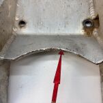 Aluminiowa osłona wahacza Yamaha - 2