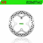 Tarcza hamulcowa przód NG NG1476 Polaris - 2