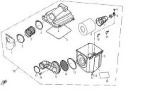 Filtr powietrza CFMOTO CForce / ZForce 500 520 530 600 zamiennik OEM 0180-1120A0 - 2