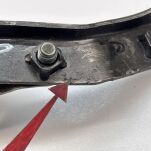 Prawy uchwyt mocowanie plastiku Yamaha - 5