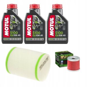 Zestaw serwisowy olej Motul, filtry do quada SUZUKI LT-Z 400 K QUAD-SPORT