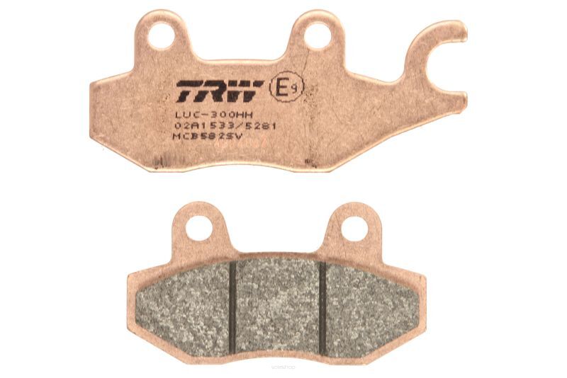 Klocki hamulcowe TRW ZF KH135 przód (MCB582SV) Suzuki Kawasaki Yamaha