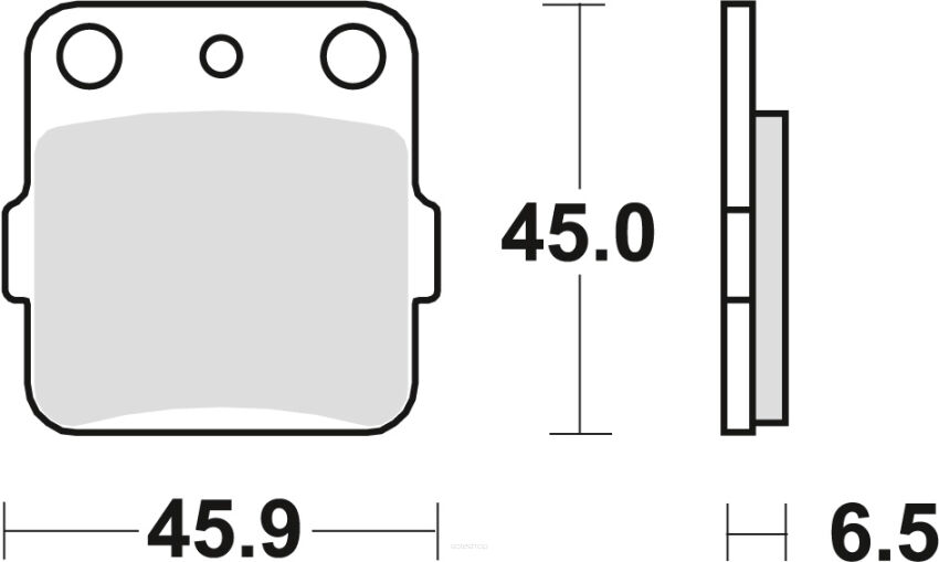 Klocki hamulcowe TRW Lucas MCB554SI 7377773 KH84/3
