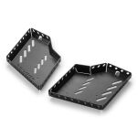 Komplet 2 bagażników tylnych ODES 850 1000 2025 aluminiowe czarne 4 mm - 2