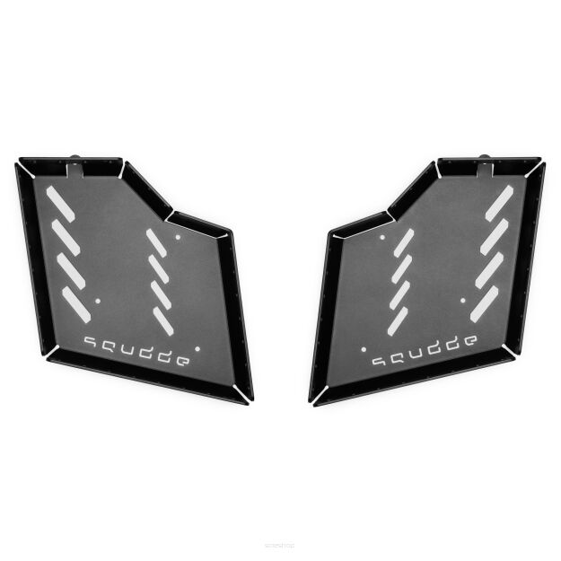 Komplet 2 bagażników tylnych ODES 850 1000 2025 aluminiowe czarne 4 mm