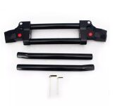 Kierownica antywibracyjna z elastomerem czarna 28mm - 2