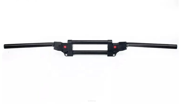 Kierownica antywibracyjna z elastomerem czarna 28mm