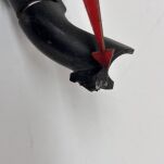 Mocowanie przewodu hamulcowego prawe Yamaha - 3