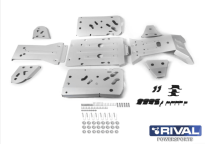 Osłony podwozia z aluminium RIVAL CFMOTO CForce 450 520 G2 - 2