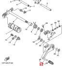 Dźwignia zmiany biegów Yamaha - 2