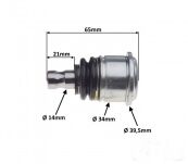 Sworzeń końcówka wahacza CFMOTO - 2