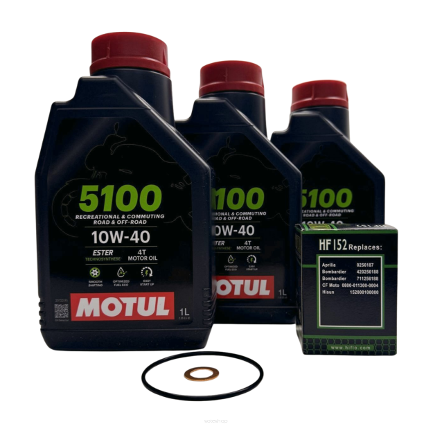 Zestaw Serwisu Olejowego MOTUL Filtr CF MOTO 850 1000 QUAD