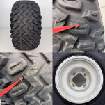 Komplet felg z oponami Yamaha - 2