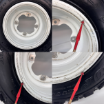 Komplet felg z oponami Yamaha - 14