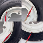 Komplet felg z oponami Yamaha - 13