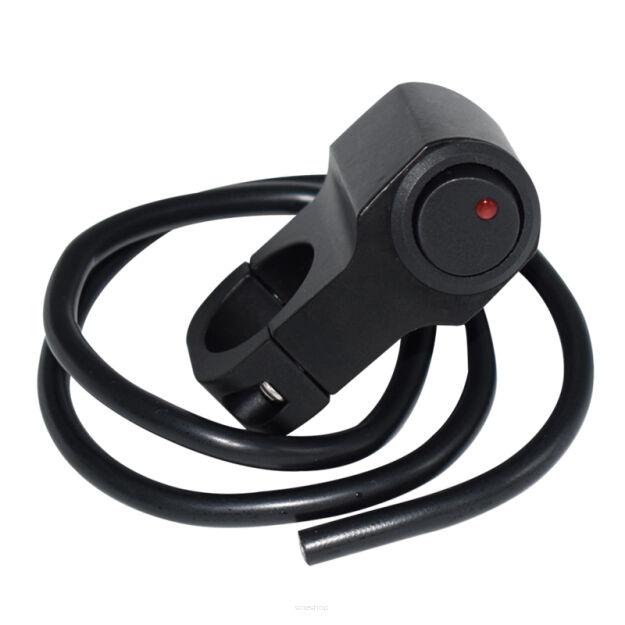 Włącznik uniwersalny aluminiowy wodoszczelny z podświetleniem LED