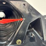 Lewa osłona drążka kierowniczego Polaris - 8