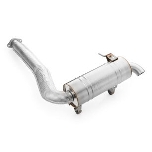 Tłumik RM Motors QJmotor 600 komorowy stal nierdzewna