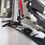 Osłona nóg lewa zapiętka Yamaha - 3