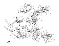 Tuleja piasty tylnej z kołnierzem CF Moto - 2