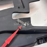 Wypełnienie plastik CFMOTO C-Force 850 1000 OEM 9AWA-042011 oryginał używany - 4
