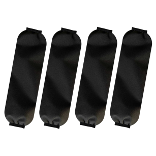 Osłony amortyzatorów skarpety uniwersalne czarne (4 szt.)