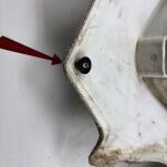 Plastik tylny błotnika Yamaha - 8