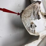 Plastik tylny błotnika Yamaha - 6