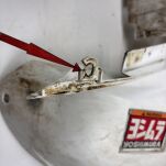 Plastik tylny błotnika Yamaha - 2