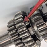 Wałek skrzyni biegów Suzuki - 3