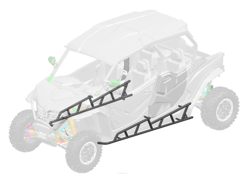 Osłony boczne CF Moto