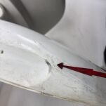 Przedni plastyk błotnik Yamaha - 9