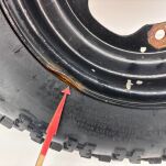 Felgi z oponami na przód Yamaha - 4