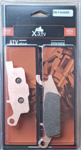 Klocki hamulcowe Yamaha Grizzly 550 700 tył lewa strona FA445R DB2157 3B4-W0046-00-00