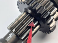 Wałek sprzęgłowy skrzyni biegów Yamaha - 3