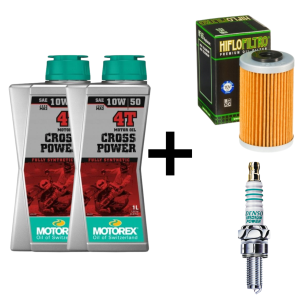 Zestaw serwisowy MOTOREX Cross Power 4T 10W-50 KTM 250 SX-F (2012-2025) L