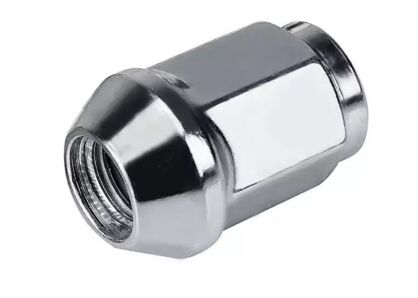 Nakrętka stożkowa chromowana do alufelg M10x1,25 na klucz 17mm 13204