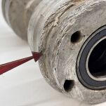 Mimośród piasty tylnej Yamaha - 6