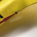 Tylny plastik błotnik Suzuki - 4