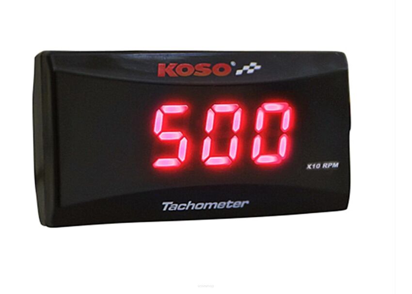 Cyfrowy licznik obrotów / obrotomierz KOSO SLIM