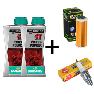 Zestaw serwisowy MOTOREX Cross Power 4T 10W-50 KTM 350 SX-F (2011-2025) L