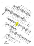 Łożysko wałka skrzyni biegów Yamaha - 2