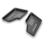Komplet 2 bagażników przednich ODES 850 1000 2025 aluminiowe czarne 4 mm - 2