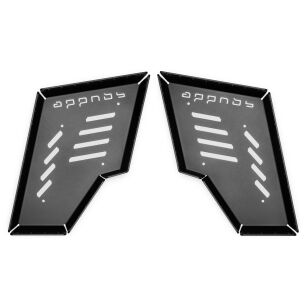 Komplet 2 bagażników przednich ODES 850 1000 2025 aluminiowe czarne 4 mm