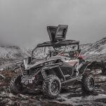 Dach kufer dachowy Tesseract CFMOTO ZFORCE 1000 Sport box UTV bagażnik dachowy 2w1 - 10