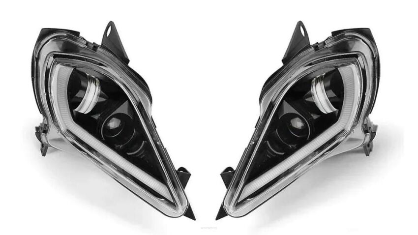 Przednie lampy LED z podświetleniem Yamaha 