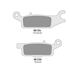 Klocki hamulcowe przód lewy DELTA BRAKING KH443 Yamaha