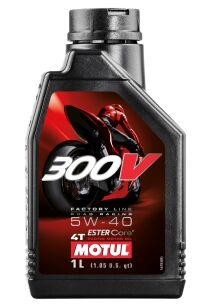 Olej silnikowy MOTUL 300V 4T FL ROAD RACING 5W40 1L