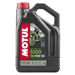 Olej silnikowy MOTUL 5100 4T 15W50 4L Półsyntetyczny