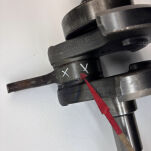 Wał korbowy Yamaha - 2